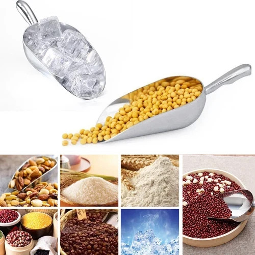 Small aluminium scoop - aluminium,