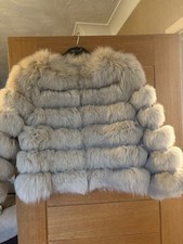 Fox Fur Women's Coat Real