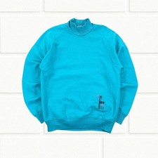1980s Nike Turquoise High Neck