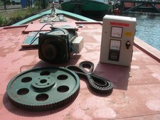 5KVA, 230VAC belt driven generator/alternator
