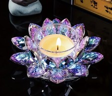 Dazzling Purple Crystal Glass