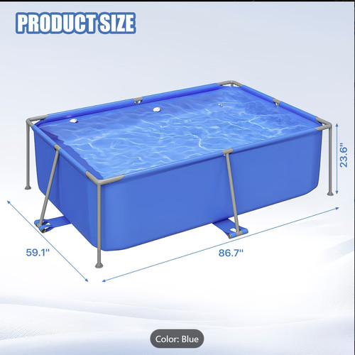 5m garden frame pool - x,