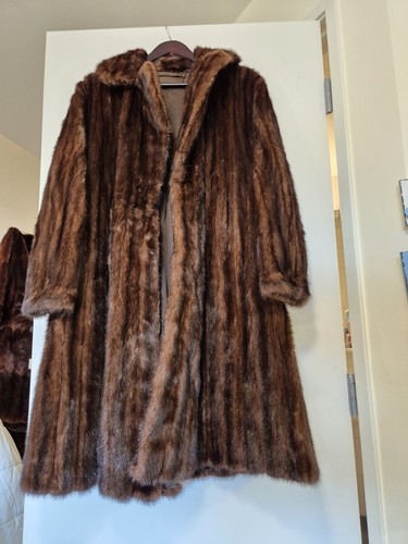 Real mink fur coat - real, full