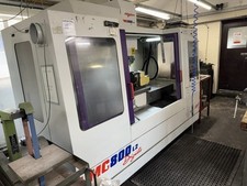 Vmc800 L22 Bridgeport Heidenhain Milling Machine 4th Axis Nikken Rotary Table 