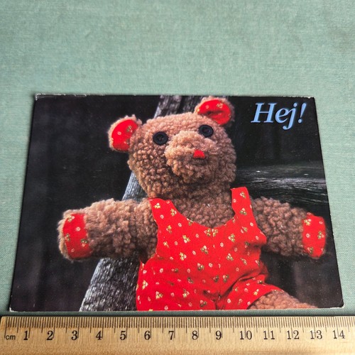 Vintage postcard curly - vintage, curly-plush