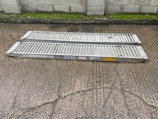 Aluminium Loading ramps for Plant Machinery, Lorries, Trucks, Vans 3300kg