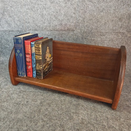 Vintage oak book trough - book, trough,