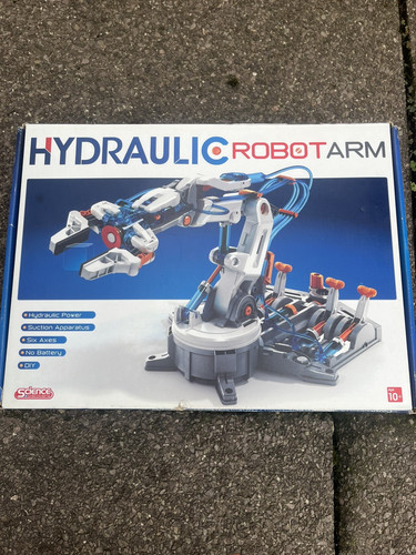 Hydraulic robot arm science - hydraulic,