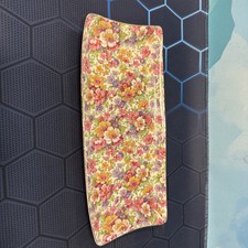 James Kent England Du Barry Floral Chintz Rectangular Sandwich Plate 10” x 5”