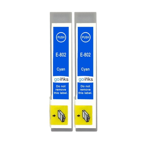 Cyan ink cartridges - cyan, non-oem