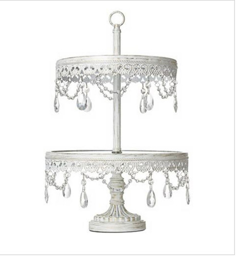 Shabby tier gold ivory - ,
