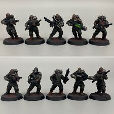 10 FORGE WORLD RENEGADE MILITIA SOLDIERS WARHAMMER 40K CHAOS TRAITOR GUARDSMEN