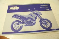 KTM 2002 640 DUKE SPARE PARTS LIST MANUAL