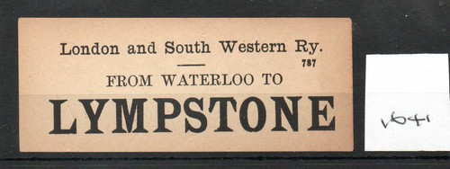 London south western - london, railway
