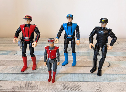 Captain scarlet figures - 4,