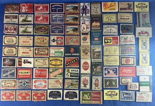 Vintage matchbox covers - vintage,