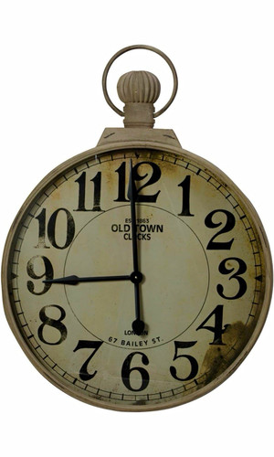 Old town clocks - clocks, metal