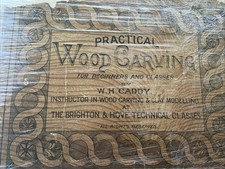 Antique Wood Carving Book -