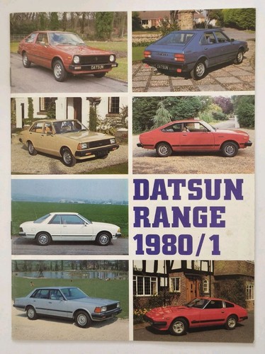 Vintage 1980 datsun full range - datsun,