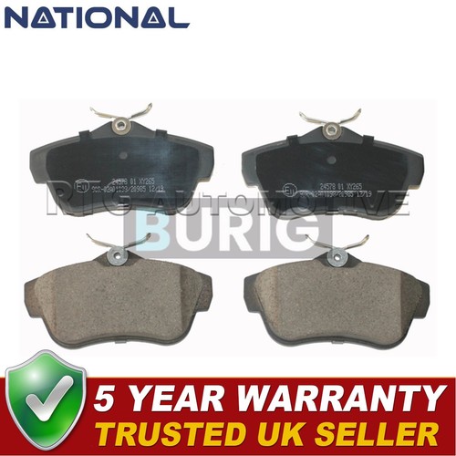 Burig rear brake pads set - brake,