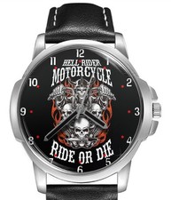 Skull Biker Ride Or Die Hell