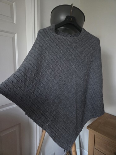 Joseph pure wool grey cape - wool,