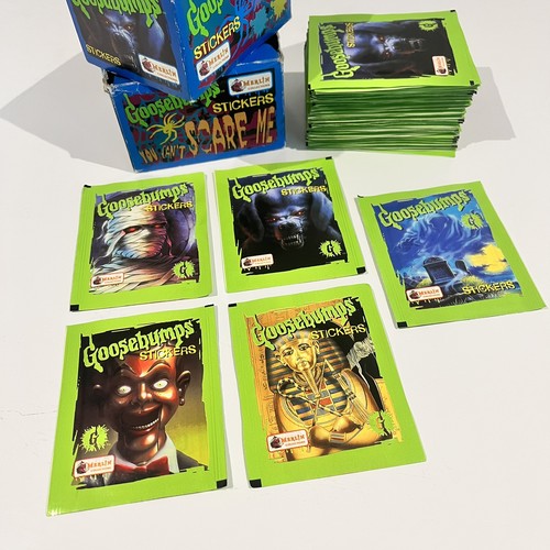 Goosebumps sticker packets - 5,