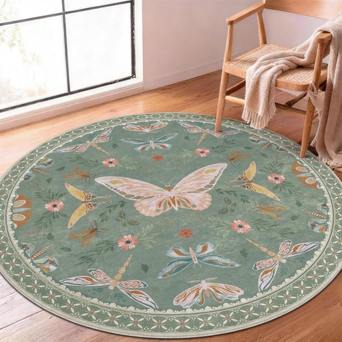 Soanny round living room rug - soanny,