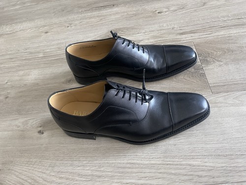 Barker men leather oxford - leather,
