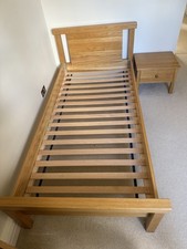 ASPACE BED WITH MATTRESS, SIDE