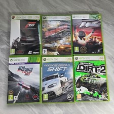 Xbox 360 Games Bundle Car Racing Lot of 6 Need for Speed etc