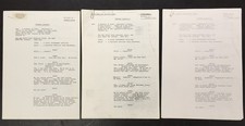 Original Script for The Two Ronnies, by Ronald Wolfe, 1980s, Corbett & Barker