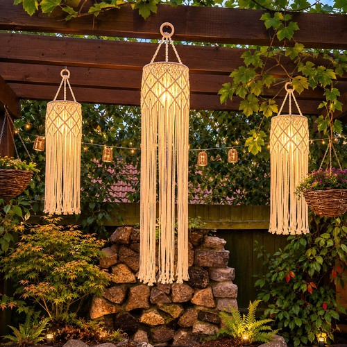 Bohemian macrame cotton - macrame,
