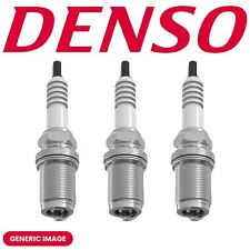 Denso 3x Spark Plugs Fits Seat