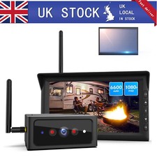 AUTO-VOX Solar4 Wireless Reversing Rear View Parking Camera +7" HD 1080P Monitor