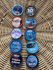 Merlin Pop Badges Sealife