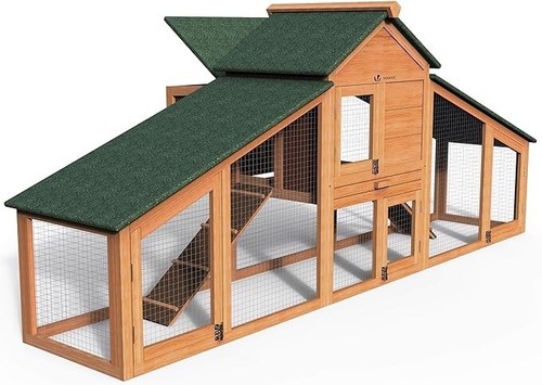 Vounot chicken coop and run - coop,