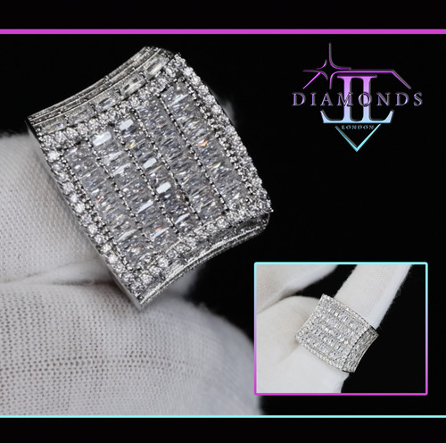 Mens big iced out - iced,