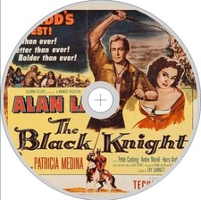The Black Knight (1954) Alan Ladd, Patricia Medina, André Morell, Peter Cushing
