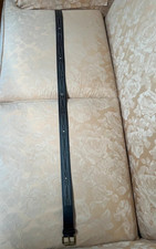 Thick Brown Leather Belt With