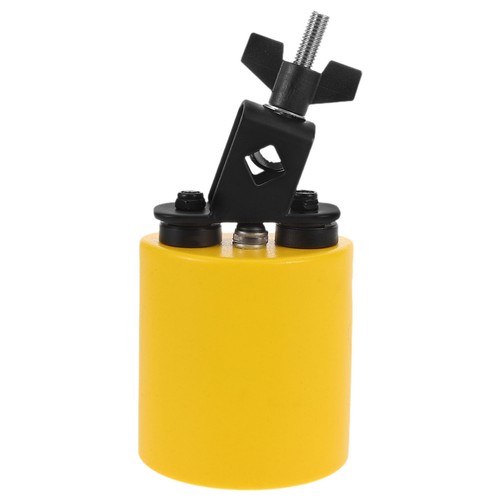 Hand held yellow - hand, cowbell