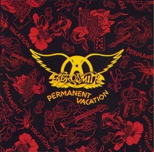 Permanent Vacation Aerosmith UK vinyl LP album record WX126