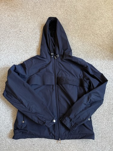 Navy moncler windbreaker - navy,
