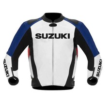 SUZUKI Men Motorcycle Leather
