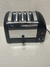 Dualit Classic 4 Slot Slice Toaster  Metallic Charcoal 40593