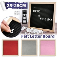 Felt Letter Board Wooden