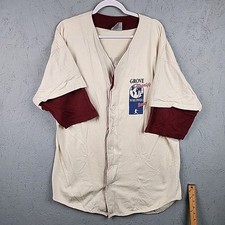 Vintage Grove Manlift Shirt Mens XL Mobile Hydraulic Crane 80s 90s Single Stitch