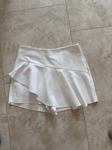 Zara frill ruffle detail skort