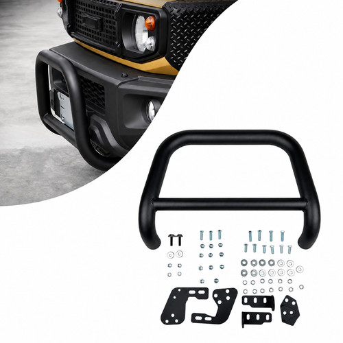 Bull bar front bumper - bar, brush