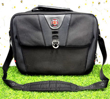 Swiss Gear By Wenger Laptop Messenger Bag Double Large Multi Pockets Crossbody